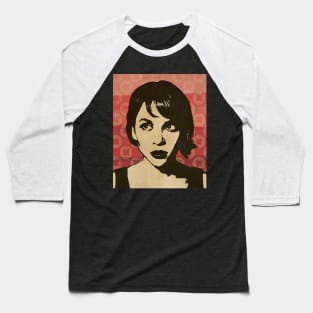 Norah Jones  // Retro Poster Jazz Baseball T-Shirt